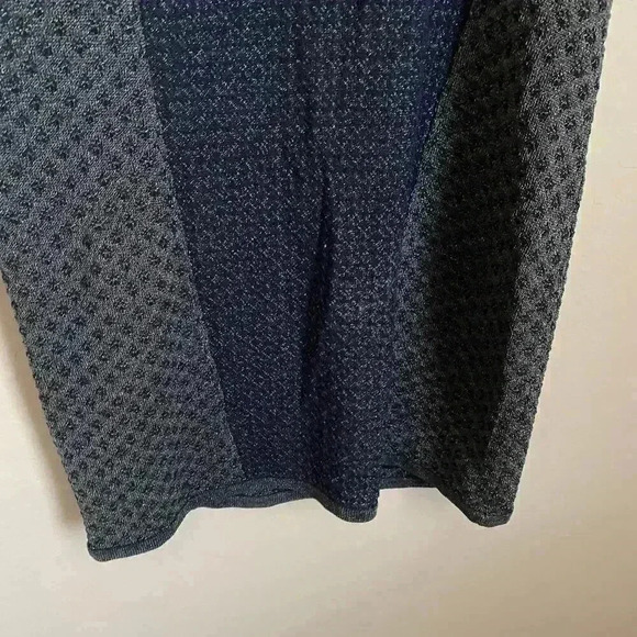 Rag & Bone Metallic Knit Fitted Dress Size Large - Picture 4 of 12